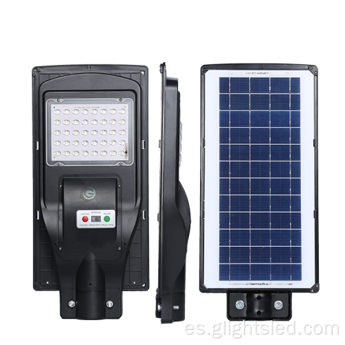 Farola LED solar todo en uno IP65 60w 80w para exteriores